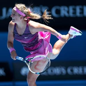 Azarenka, Wozniacki feel the heat as Melbourne scorches