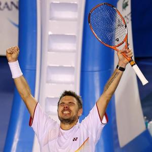 PHOTOS: How Wawrinka ended Djokovic's three-year reign at Melbourne Park