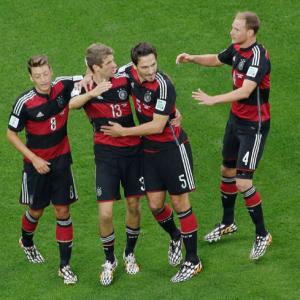 PHOTOS: Germany pump seven past hosts Brazil, make eighth final