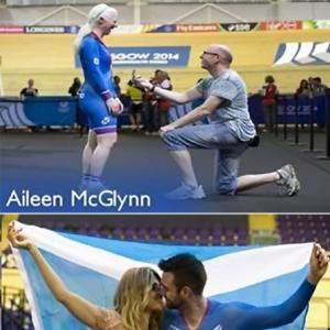 Love is in the air at the Glasgow Commonwealth Games!