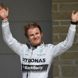 Rosberg on pole for US Grand Prix