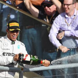 US Grand Prix PHOTOS: Hamilton races to victory No 10 at 'home'