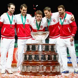 This one's for the boys, says gracious Federer
