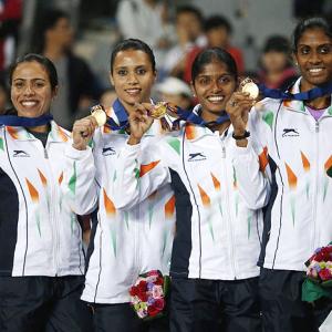 Asian Games athletics:  4x400m relay team brings gold; others disappoint