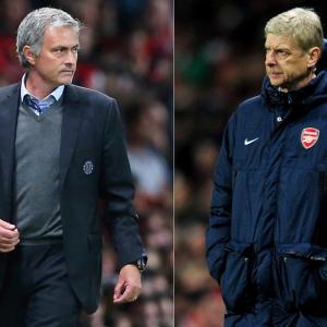 Mourinho congratulates Wenger for completing 18 years at Arsenal