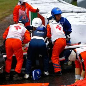 Bianchi seriously injured in Suzuka crash