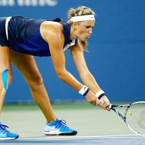 US Open: Azarenka slays qualifier Krunic to reach quarters