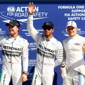 Hamilton beats Rosberg to Italian GP pole