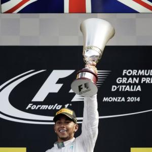 Hamilton wins in Italy to rein in Rosberg