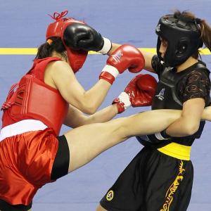 Asian Games: Sanathoi Devi, Grewal settle for bronze in Wushu