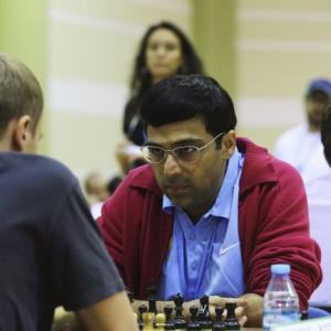 Anand draws with Kramnik in Shamkir Chess