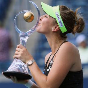 Latest from the world of tennis: Swiss teen Bencic claims Rogers Cup