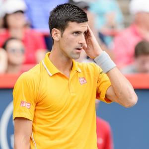 Someone was smoking weed and Djokovic could smell it!