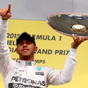 Hamilton wins Belgian F1 Grand Prix