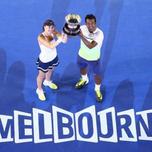 It's a treat to play with Martina: Paes