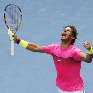 Aus Open PHOTOS: Nadal, Sharapova charge into quarters