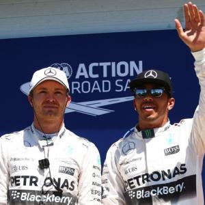 'Hamilton and Rosberg feeling the pressure'