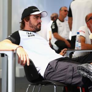 McLaren's Alonso bullish about his 100th podium finish this season