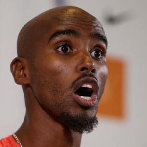 Olympic champ Farah denies doping, says missed tests 'simple mistakes'