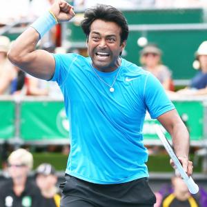 A different sort of century for legendary Leander Paes!