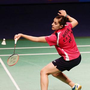Marin beats Saina to clinch All England badminton title