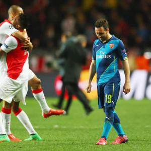 Champions League PHOTOS: Monaco eliminate Arsenal; Atletico advance