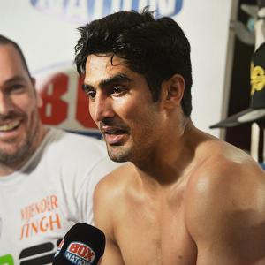 Fantastic feeling to get my first KO on my record: Vijender