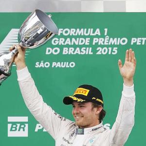 PHOTOS: Rosberg trumps Hamilton at Brazilian GP