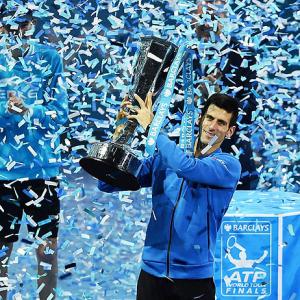 PHOTOS: Djokovic caps brilliant year with Tour Finals win over Federer