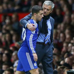 Mourinho is best manager, Hazard says while dismissing reports of rift