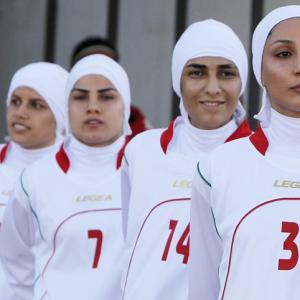 Eight players of Iran's women's football team are 'MEN'!!!