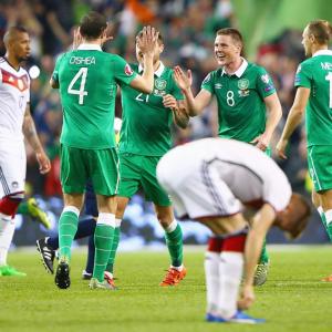 Euro Qualifiers: Ireland stun Germany; Portugal seal spot