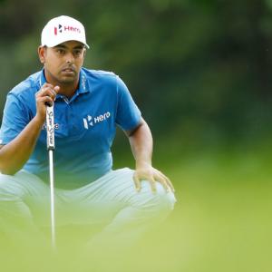Topsy-turvy day for India on day 1 of Olympic golf