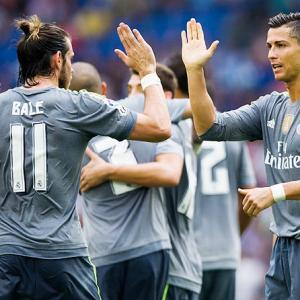 Personal glory for Real hero Ronaldo as big teams fall across Europe