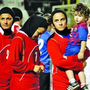 Iranian women's football captain banned... by husband!