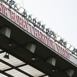 Charlton honoured as Old Trafford stand is named after him