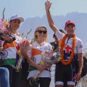 10 beautiful moments from Pat Farmer's Spirit of India Run