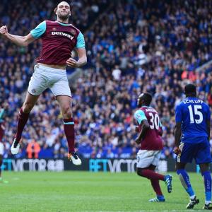 EPL PHOTOS: West Ham dent Leicester's title challenge; Liverpool beat Bournemouth