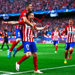Champions League PIX: It's all Saul as Atletico go one up over Bayern