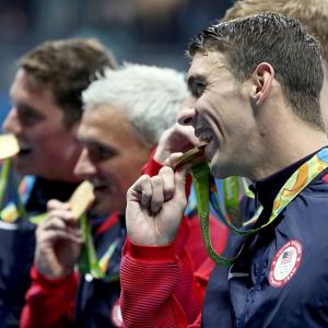 Phelps wins historic 20th Olympic gold
