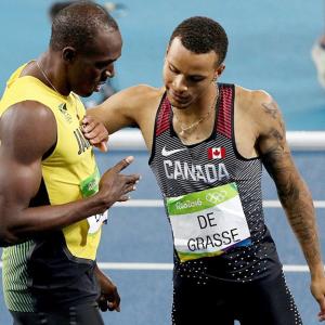 Is De Grasse the rightful heir to Bolt's crown?