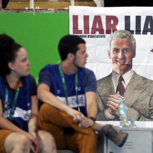 Lochte apologises, team mate pays fine for lying to Brazil police