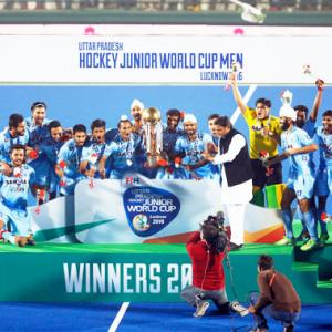 Dominant India down Belgium to win Jr Hockey World Cup title
