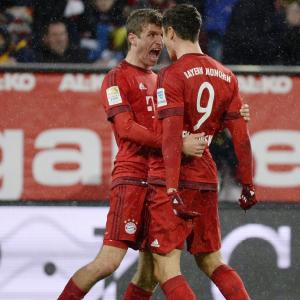 Bundesliga: Mueller double earns Bayern win over Darmstadt