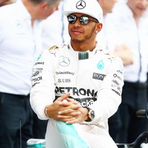 Check out Hamilton's new Mercedes F1 car
