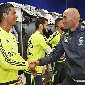 Don't compare me with 'incredible' Guardiola, says Zizou