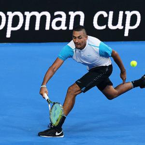 Hopman Cup: Murray shown the door by 'improved' Kyrgios