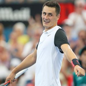 Brisbane International: Tomic proving to be giant killer at 'home'