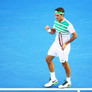 Aus Open PHOTOS: Federer, Djoko, Sharapova cruise; Wozniacki stunned