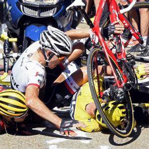 PHOTOS: It's crazy, chaotic at Tour de France!